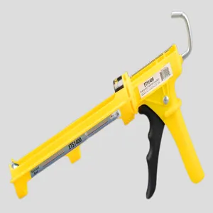 Dripless ETS1400 Cradle/Ratchet Caulking Gun, 10 Oz., 10:1 Thrust Ratio, Seal Punch | CJ6CUF