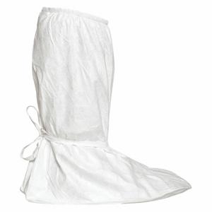 DUPONT IC457SWHXL01000B Boot Cover, Tyvek IsoClean, Knee, Includes Slip Resistant Sole, White, XL, Elastic | CP3VCP 24AF65
