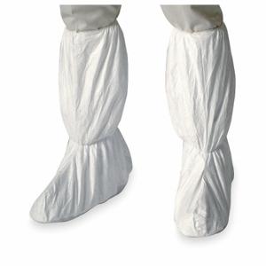 DUPONT IC444SWHXL02000B Boot Cover, Tyvek IsoClean, Knee, Includes Slip Resistant Sole, White, XL, Elastic | CP3VCR 5WYL0