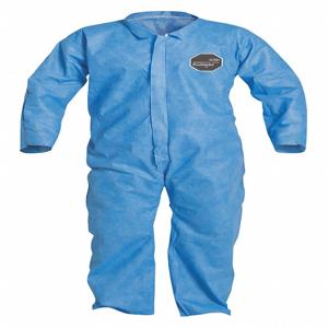 DUPONT PB120SBU4X002500 Collared Disposable Coverall, 4Xl Size, Pack Of 25 | CH6RBM 40L004