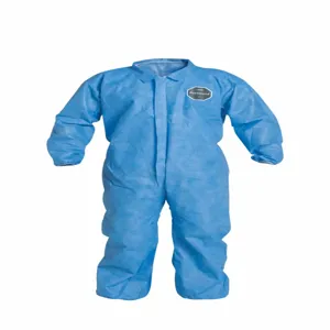 DUPONT PB125SBU2X002500 Collared Disposable Coverall, 2Xl Size, Pack Of 25 | CH6RBQ 40L030