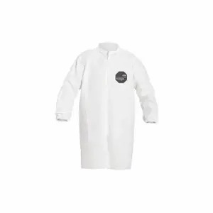 DUPONT PB271SWH4X003000 Disposable Lab Coat, Elastic Cuff, Proshield 10, White, 4Xl, 30 PK | CP3VFB 214DW0