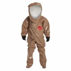 DUPONT RC550TTN2X00017C Encapsulated Suit, Front, Taped Seam, Tan, 2Xl | CP3WRP 24AG11