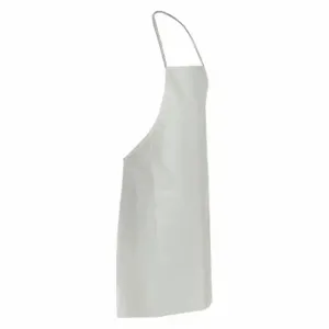 DUPONT SL274BWH00005000 Disposable Bib Apron, Tychem 4000, Medium Duty, Knee, White, Universal, 50 PK | CP3WQR 24AG49