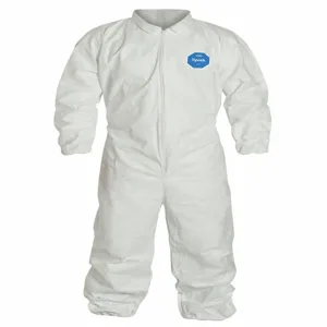 DUPONT TY125SWHLG0006G1 Collared Disposable Coverall, L Size, Pack Of 6 | CH6RVC 5HH49