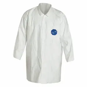 DUPONT TY212SWHMD0030NF Disposable Lab Coat, Tyvek 400, White, M, 30 PK | CP3VHP 29EY95