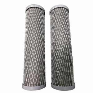 DUPONT WFPFC8002 Quick Connect Filter, 5 Micron, 5 Gpm, 10 Inch Height, 2 Inch Dia, Whole-House, 2 PK | CP3XDM 25CA68