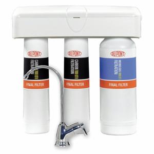 DUPONT WFQT390005 Water Filter System, 1 micron, 1 gpm, 1000 gal, 11 3/4 Inch Heightt | CP3XGZ 25CA76