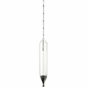 DURAC B61807-4000 Hydrometer, % Ethyl Alcohol Scale, 0.20% Scale Divisions, 75/95% Range | CP3XLE 9VPX5