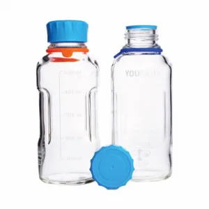 DURAN 218814452 Bottle, 17 oz Labware Capacity - English, Type I Borosilicate Glass, Includes Closure | CP3XLJ 786DY6