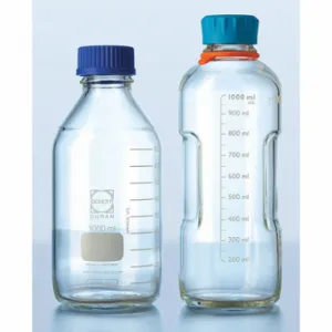 DURAN YOUTILITY 218815457 Bottle, 34 oz Labware Capacity, Type I Borosilicate Glass, Unlined, 4 Pack | CR2ZWX 56HT58