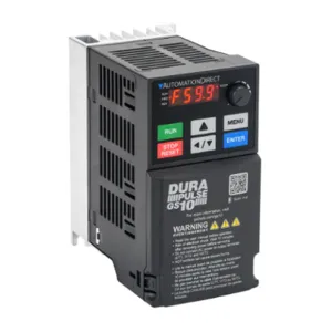 DURAPULSE GS11N-10P5 AC Micro Drive, Enclosed, 120 VAC, 1/2Hp With 1-Phase Input, A3 Frame | CV7BBV