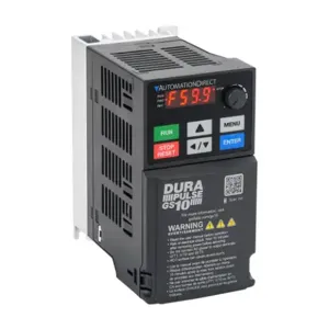 DURAPULSE GS13N-40P5 AC Micro Drive, Enclosed, 460 VAC, 1/2Hp With 3-Phase Input, A4 Frame | CV7BCM