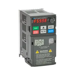 DURAPULSE GS21-20P2 General Purpose Drive, Enclosed, 230 VAC, 1/4Hp With 1-Phase Input, A1 Frame | CV7BCX