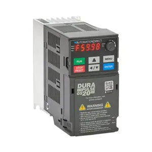 DURAPULSE GS23-21P0 General Purpose Drive, Enclosed, 230 VAC, 1Hp With 3-Phase Input | CV7BDM