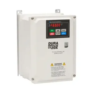 DURAPULSE GS23X-40P5 AC General Purpose Drive, 460 VAC, 1/2Hp With 3-Phase Input, A Frame | CV7BEU