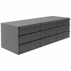 DURHAM MANUFACTURING 005-95 Drawer Cabinet, 18 Drawer, Depth 11-5/8 Inch | AC9VPG 3KP88