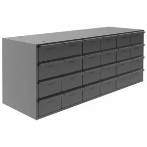 DURHAM MANUFACTURING 007-95 Drawer Cabinet, 24 Drawer, Depth 11-5/8 Inch | AC9VPJ 3KP90