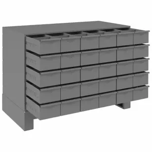 DURHAM MANUFACTURING 027-95 Drawer Cabinet, 30 Drawer, Depth 17-3/4 Inch, Gray | AC9LGQ 3HFK2