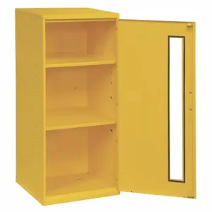 DURHAM MANUFACTURING 052-50 Spill Control Cabinet, Wall Mount, 3 Shelf, Capacity 30 Lbs | AC8FGE 39P486