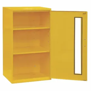 DURHAM MANUFACTURING 057-50 Spill Control Cabinet, Wall Mount, 2 Shelf, Capacity 45 Lbs | AC8FGF 39P487