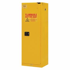 DURHAM MANUFACTURING 1022S-50 Lagerschrank für brennbare Stoffe, selbstschließend, 1 Tür, 22 Gallonen, Gelb | CF6JEA