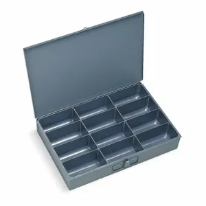 DURHAM MANUFACTURING 115-95-D568 Compartment Box, 12 Compartment, Size 18 x 12 x 3 Inch | AC9VPY 3KR03