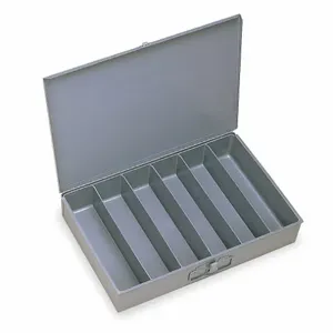 DURHAM MANUFACTURING 117-95-D925 Compartment Box, 6 Compartment, Size 12 x 18 x 3 Inch, Steel | AD8CVX 4HY20