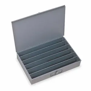 DURHAM MANUFACTURING 125-95-D924 Compartment Box, 6 Compartment, Size 12 x 18 x 3 Inch | AD8CVW 4HY19