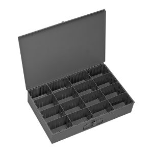 DURHAM MANUFACTURING 206-95 Compartment Box, Small, 20 Opening, Steel | CF6JHZ