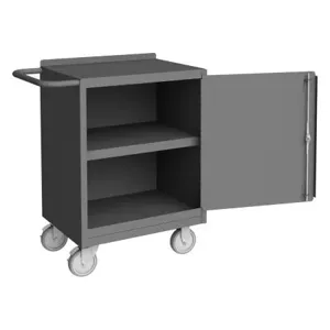 DURHAM MANUFACTURING 2200-95 Mobile Bench Cabinet, Lockable, 1 Shelf, Size 18 x 24 x 36-1/2 Inch | CF6JJK