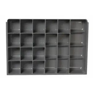 DURHAM MANUFACTURING 229-95-17-IND Compartment Insert, Small, 17 Divider, Polypropylene | CF6JKD