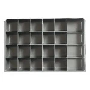 DURHAM MANUFACTURING 229-95-21-IND Compartment Insert, Small, 21 Divider, Polypropylene | CF6JKF