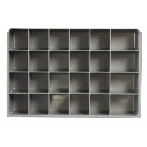 DURHAM MANUFACTURING 229-95-24-IND Compartment Insert, Small, 24 Divider, Polypropylene | CF6JKG