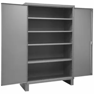 DURHAM MANUFACTURING 2505-4S-95 Shelf Cabinet, 4 Adjustable Shelf, 16 Gauge, Size 48 x 78 Inch | AA7MQG 16D683