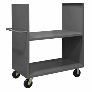 DURHAM MANUFACTURING 2SPT-3060-2-2K-95 Stock Cart, Heavy Duty, 3 Shelf, Size 60 x 30 Inch | AB3HVF 1TJP3