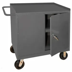 DURHAM MANUFACTURING 3100-95 Mobile Bench Cabinet, Length 36 Inch, Width 24 Inch | AB3HLW 1TGL5