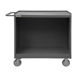 DURHAM MANUFACTURING 3110-95 Mobile Bench Cabinet, Steel Top, No Door, Size 24-1/4 x 42-1/8 x 36-3/8 Inch | CF6JLU