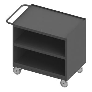 DURHAM MANUFACTURING 3111-95 Mobile Bench Cabinet, 1 Shelf, No Door, Size 24-1/4 x 42-1/8 x 36-3/8 Inch | CF6JLV