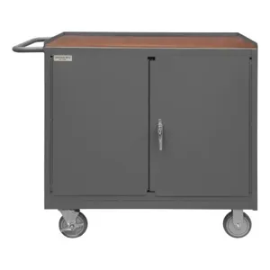 DURHAM MANUFACTURING 3112-TH-95 Mobile Bench Cabinet, Hard Board, 2 Door, Size 25-13/16 x 42-1/8 x 36-3/8 Inch | CF6JMA