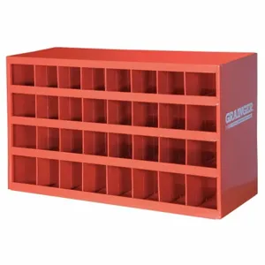 DURHAM MANUFACTURING 357-17-S1156 Bin Unit, 32 Bin, Size 33-3/4 x 12 x 19-1/4 Inch, Red | AE4CHX 5JEM4