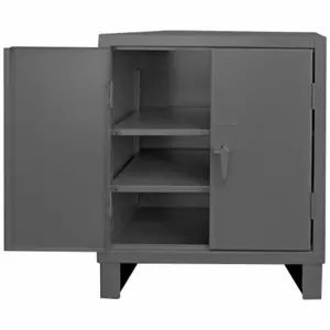 DURHAM MANUFACTURING 3700-2S-95 Storage Cabinet, 2 Adjustable Shelf, 12 Gauge, Size 36 x 42 Inch | AC6JRL 34A981