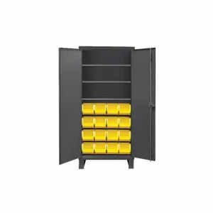 DURHAM MANUFACTURING 3702-16-3S-95 Shelf Cabinet, 16 Bin | AG3UGP 33VE21