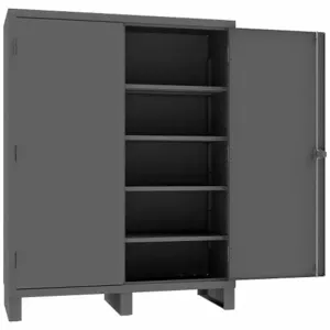 DURHAM MANUFACTURING 3704-4S-95 Storage Cabinet, 14 Gauge, Size 60 x 78 Inch, Steel | AC6JRP 34A984