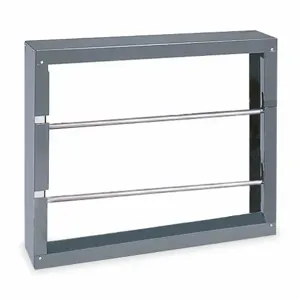 DURHAM MANUFACTURING 384-95 Wire Spool Rack, 2 Rod, Gray | AD8BQV 4HU97