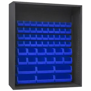 DURHAM MANUFACTURING 5019-54-5295 Enclosed Shelving, Size 24 x 60 x 72 Inch, Blue | AH6RRN 36FA81