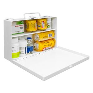 DURHAM MANUFACTURING 521-43-A First Aid Box With Partition, 60 Pack | CF6JYY