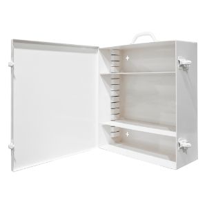 DURHAM MANUFACTURING 534AV-43 Cabinet, 3 Shelf, White | CF6JZE