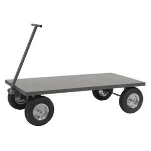 DURHAM MANUFACTURING 5WT-2448-12PN-95 Fifth Wheel Platform Truck, Size 24 x 50-1/4 x 43-1/8 Inch, Gray | CF6JZX