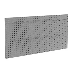 DURHAM MANUFACTURING 915-95 Pegboard Panel, Wall Mount, Gray | CF6KAW